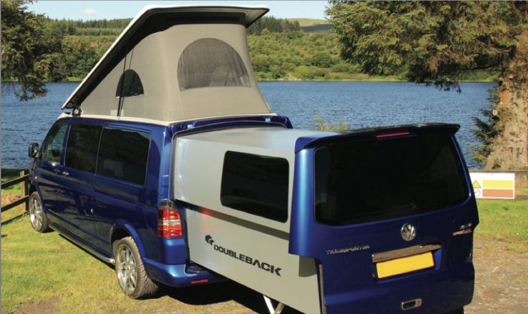 Doubleback – an amazing slide out campervan